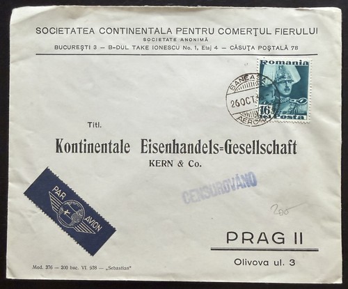 Rumänien luftpost - 👉,